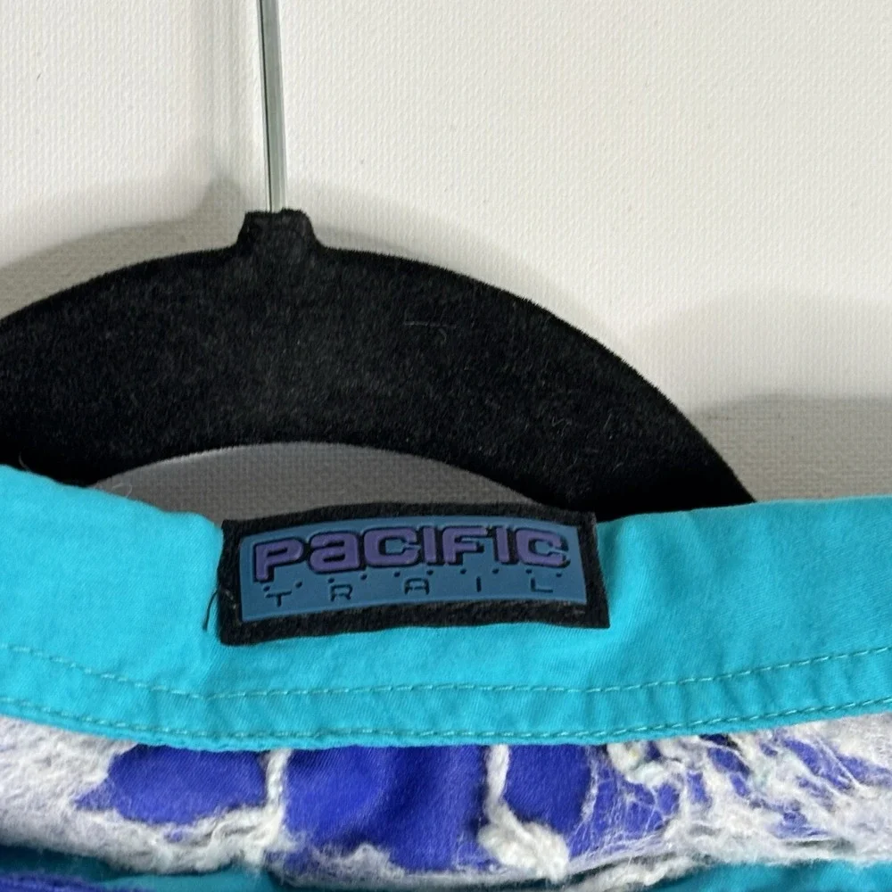 Vintage Pacific Trail Windbreaker Jacket Size XL 80s Ski Snowboard Winter Sports